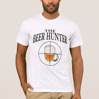 O t-shirt do caçador da cerveja