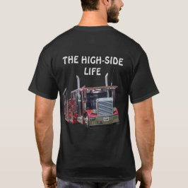 O T-SHIRT DO CARRO HAULIN DA VIDA DE HIGH-SIDE