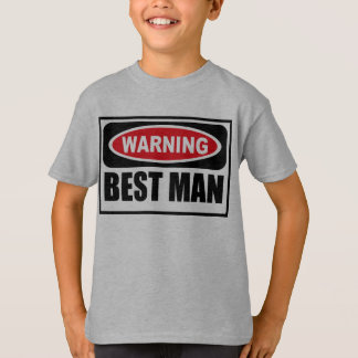O t-shirt do MELHOR miúdo de advertência do HOMEM