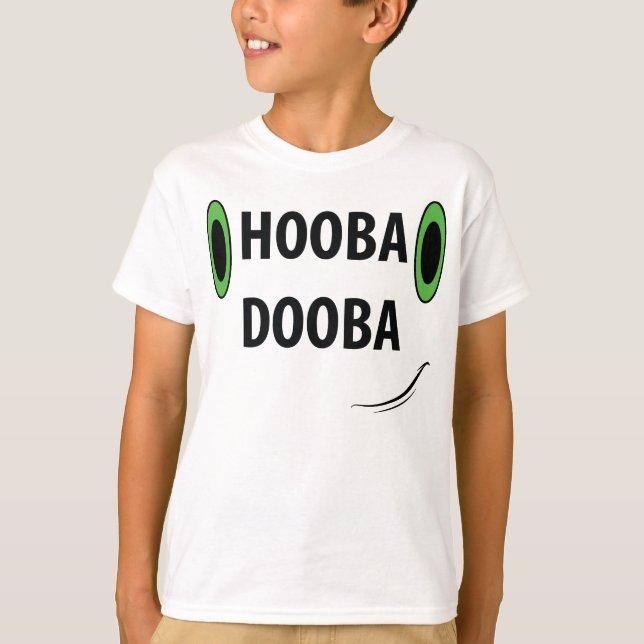 O T-SHIRT DO MENINO DE HOOBA DOOBA (Frente)