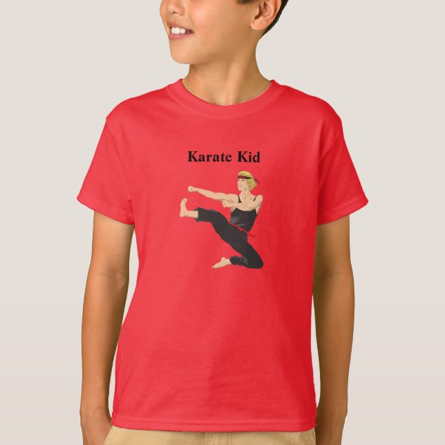 O t-shirt do miúdo de Karate Kid (Frente)