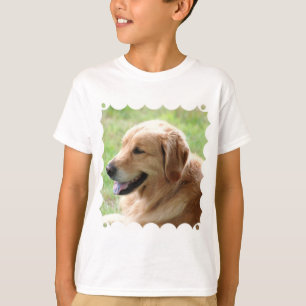 O t-shirt do miúdo do filhote de cachorro do