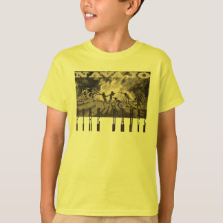 O t-shirt do miúdo do Grand Canyon - amarelo