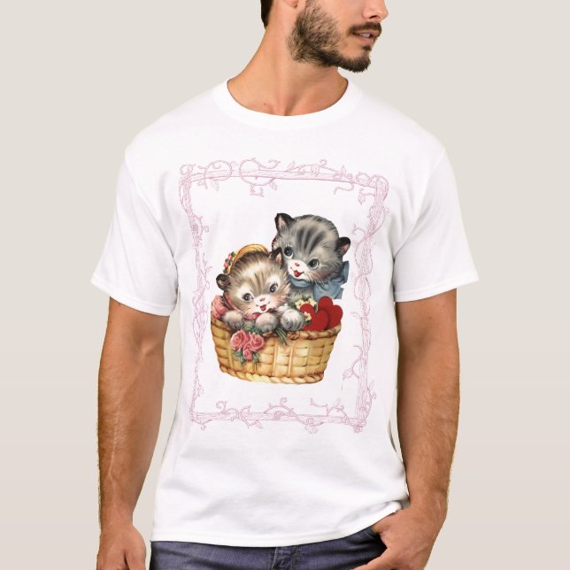 O t-shirt do miúdo dos gatos (Frente)