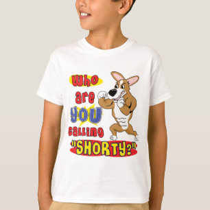 O t-shirt do miúdo resistente do Corgi
