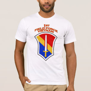 ø T-shirt do remendo de ombro de Vietnam da forç