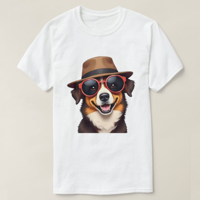 O T-Shirt Dogdad (Frente do Design)