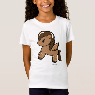 O t-shirt Dolce das meninas do chocolate Pony & o