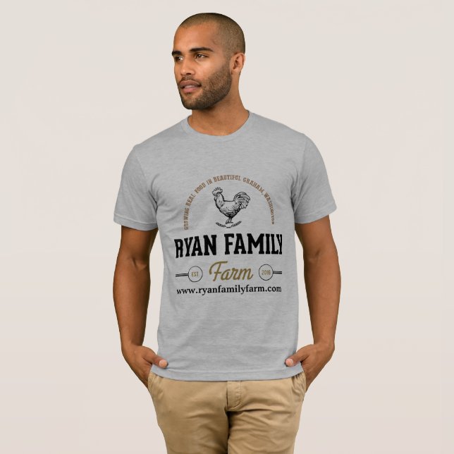 O t-shirt dos homens (Frente Completa)
