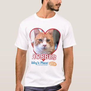 O t-shirt dos homens