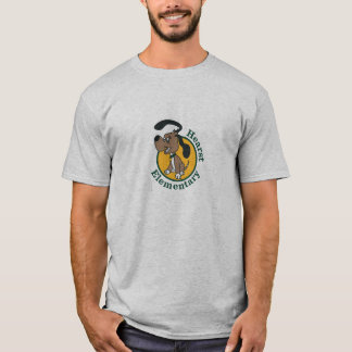 O t-shirt dos homens