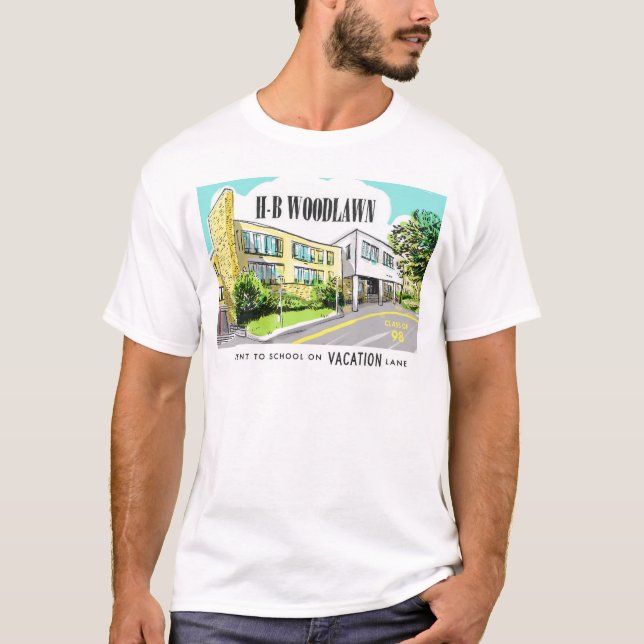 O t-shirt dos homens (Frente)