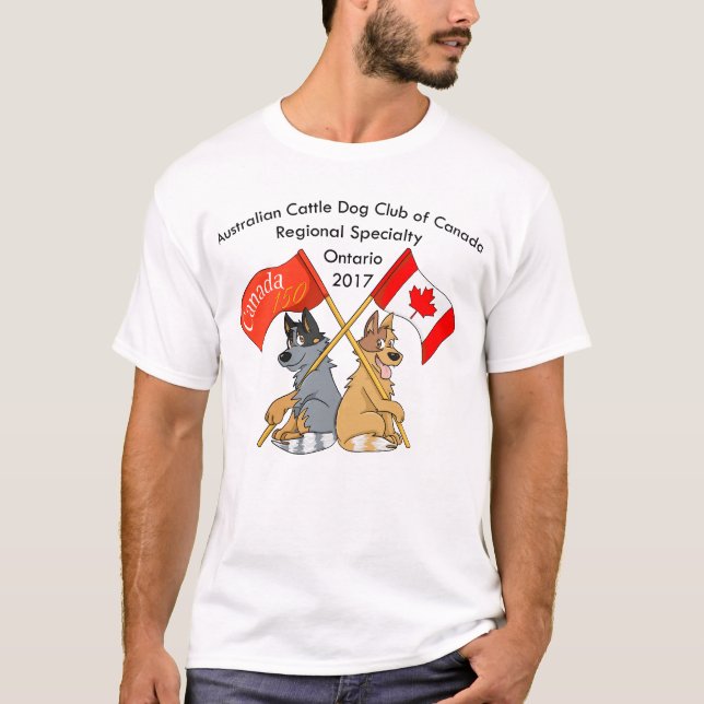 O t-shirt dos homens (Frente)