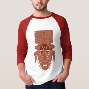 O t-shirt dos homens autênticos da máscara de