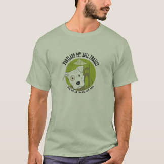 O t-shirt dos homens com logotipo de PPBP