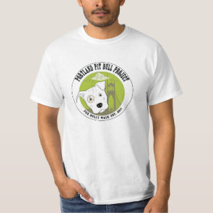 O t-shirt dos homens com logotipo de PPBP