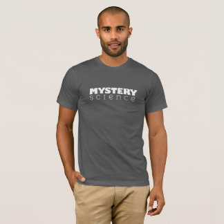 O t-shirt dos homens da ciência do mistério