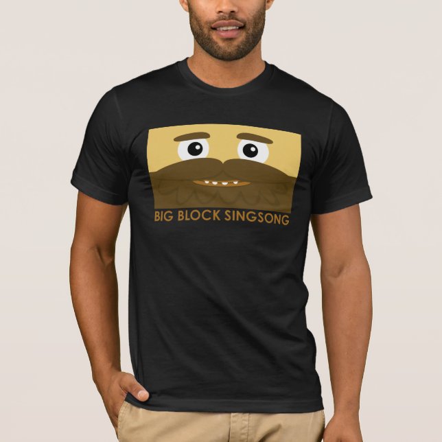 O t-shirt dos homens da região selvagem de BBSS (Frente)