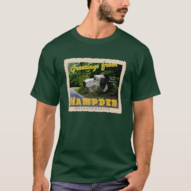 O t-shirt dos homens das MÃES de Hampden (Frente)