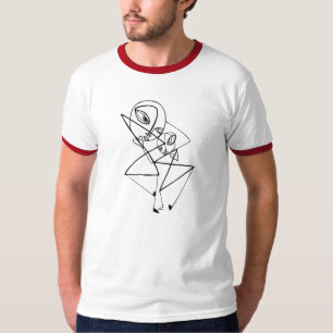O t-shirt dos homens de DAC