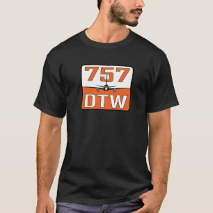 O t-shirt dos homens de DTW 757