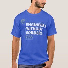 O t-shirt dos homens de EWB-USA