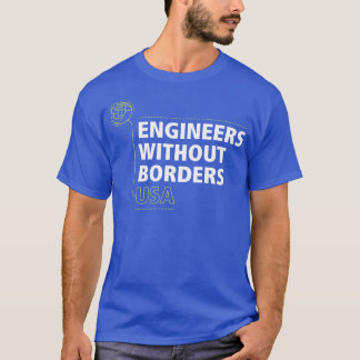 O t-shirt dos homens de EWB-USA