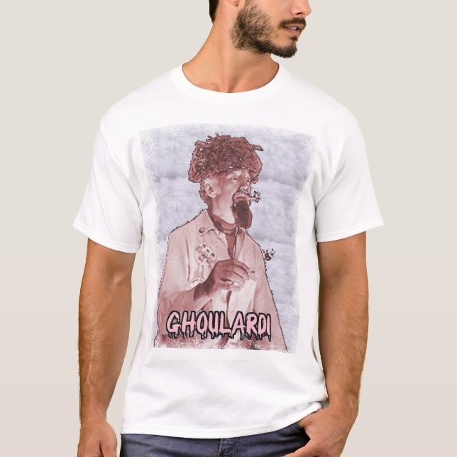 O t-shirt dos homens de Ghoulardi (10 surreais) (Frente)
