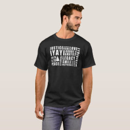 O t-shirt dos homens de justiça de Iyayi