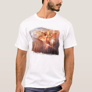 "O t-shirt dos homens de luta dos anjos"
