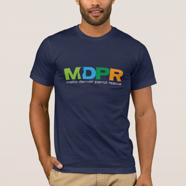 O t-shirt dos homens de MDPR (Frente)