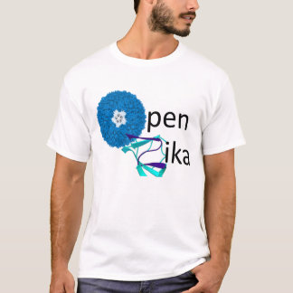 O t-shirt dos homens de OpenZika