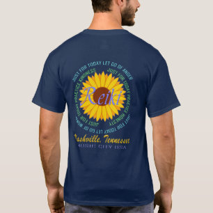 O t-shirt dos homens de Reiki Nashville