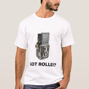 O t-shirt dos homens de Rolleiflex
