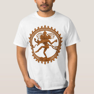 O t-shirt dos homens de Shiva da dança