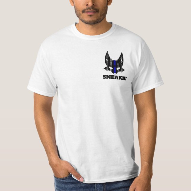 O t-shirt dos homens de Sneakie (Frente)