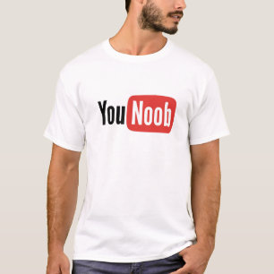 O t-shirt dos homens de YouNoob