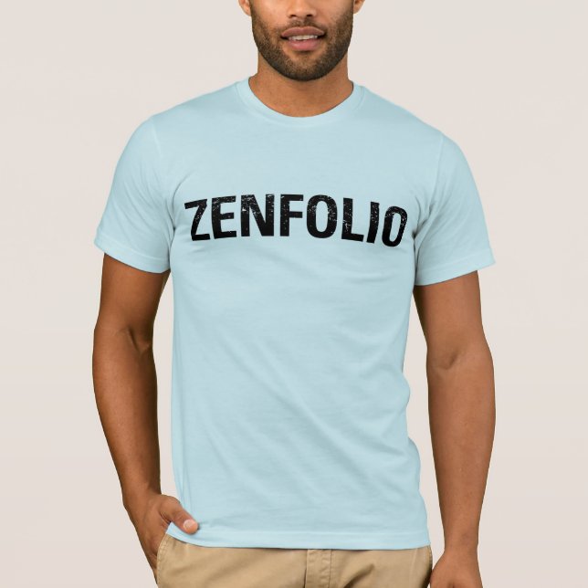 O t-shirt dos homens de Zenfolio (Frente)