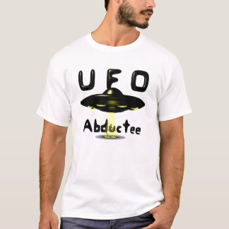 O t-shirt dos homens do Abductee do UFO