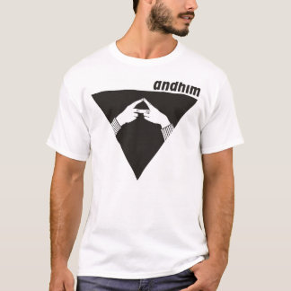 o t-shirt dos homens do andhim
