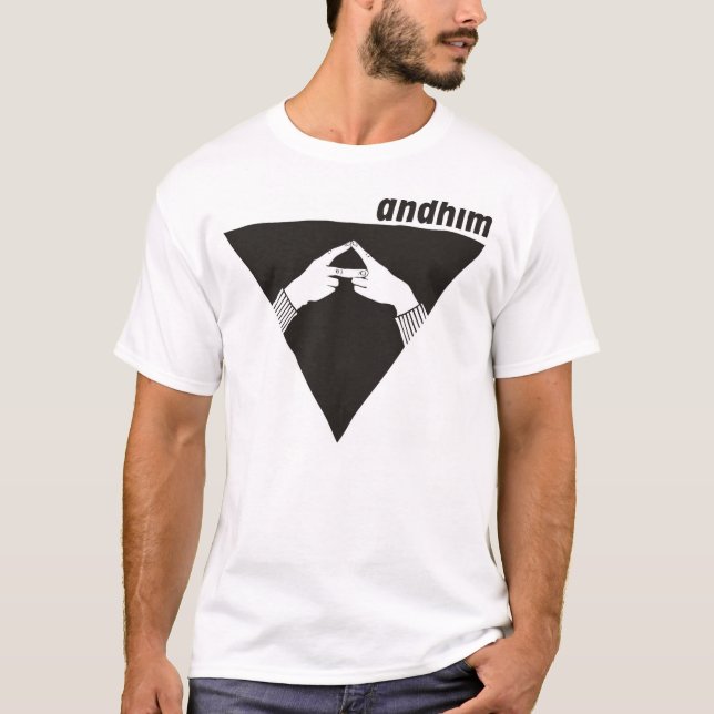 o t-shirt dos homens do andhim (Frente)