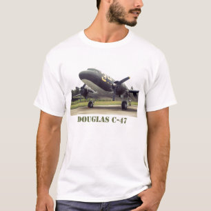 O t-shirt dos homens do C-47 de Douglas