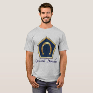 O t-shirt dos homens do descendente de Germanna