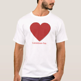 O t-shirt dos homens do dia dos namorados