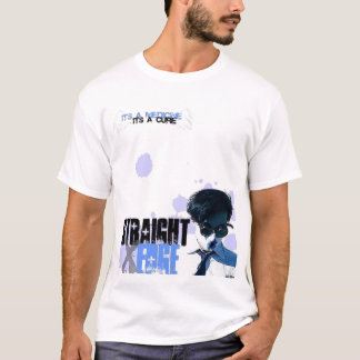 o t-shirt dos homens do DS do sXe