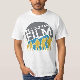 O t-shirt dos homens do filme de Bellingham