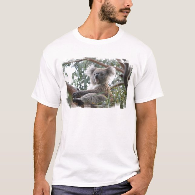 O t-shirt dos homens do Koala (Frente)