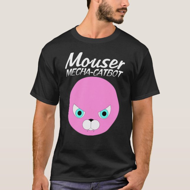 O t-shirt dos homens do Mouser (Frente)