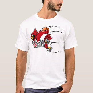 O t-shirt dos homens dos cardeais