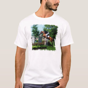 O t-shirt dos homens grandes do cavalo de Prix